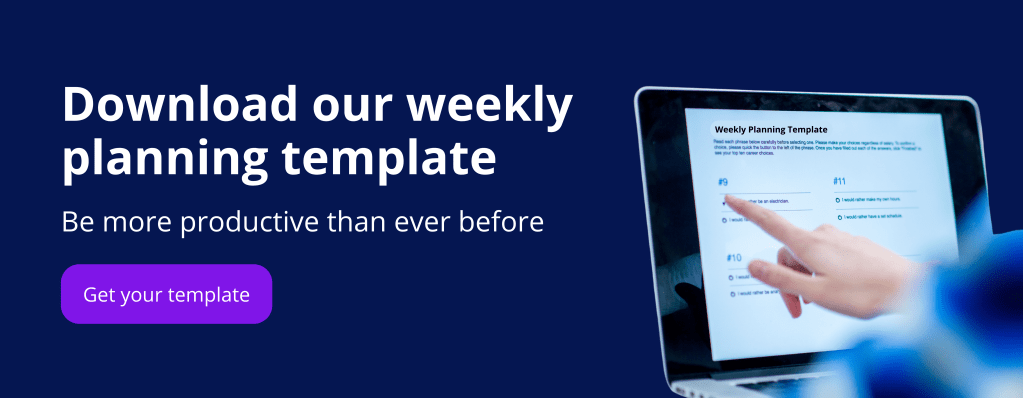 Weekly Planning Template