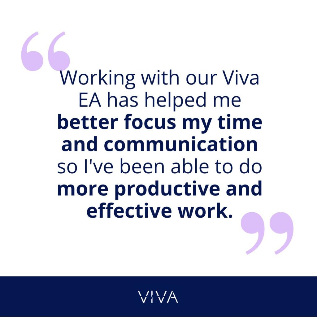 More focused and productive executive Viva.