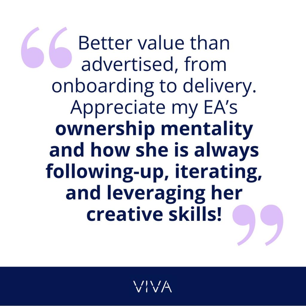 Ownership mentality in EA - Viva